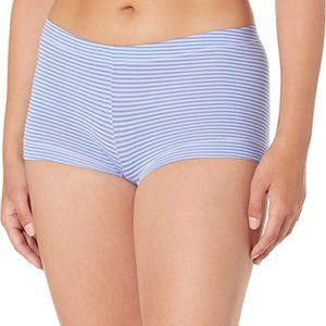 Maidenform NWT Forte Ice Pin Stripe Dream Cotton Tailored Boyshort DM0002 S 5